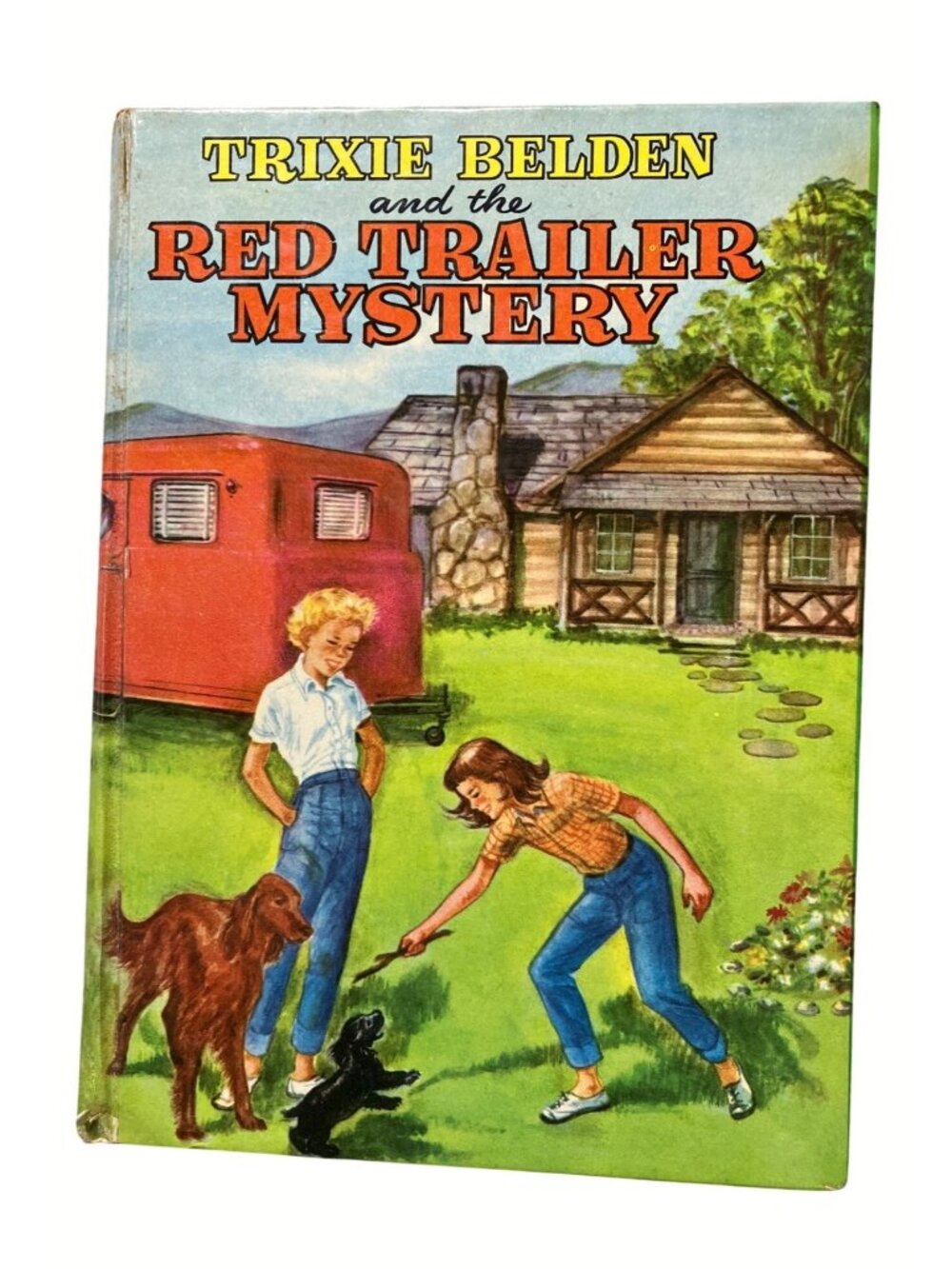 Trixie Belden And The Red Trailer Mystery Hardcover 1954 Whitman Publishing Co.